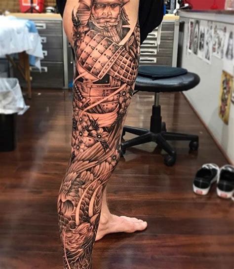 25 Epic Leg Tattoos for Men in 2024